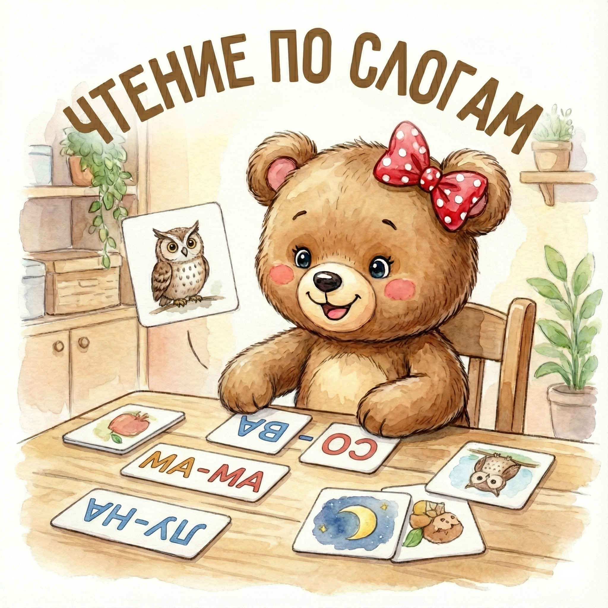 Читаем по слогам