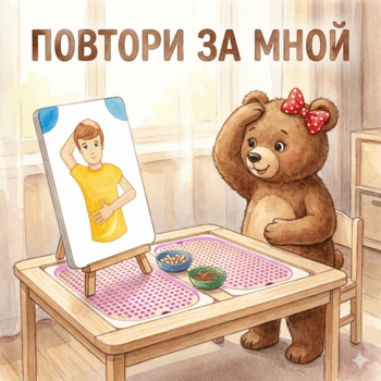 Повтори за мной